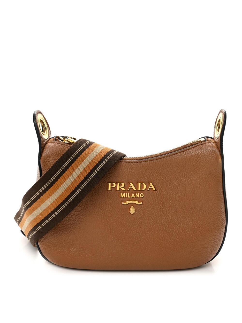 Prada Vitello Phenix Small Zippered #376382P13B